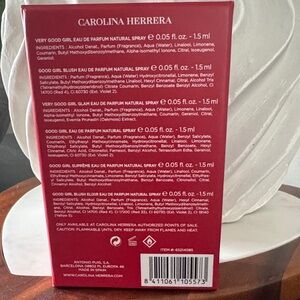 NIB sealed Carolina Herrera Fragrance Collection Discovery Set